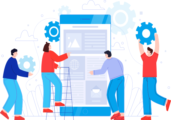 digital marketing illustration